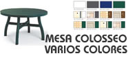 MESA REDONDA COLOSSEO RESINA