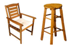 Sillas de madera